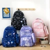 A new type of casual, versatile, lightweight, large-capacity student backpack with a high appearance level, fresh and sweet nylon bag for women Application Scenario